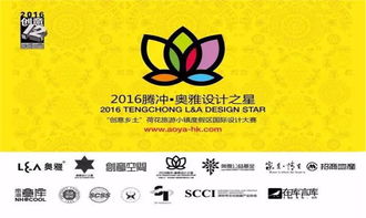 創意鄉土，文旅盛宴 2016騰沖奧雅設計之星企業形象策劃